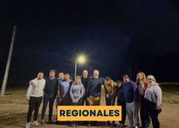 San Genaro inauguró la iluminación LED en el loteo social