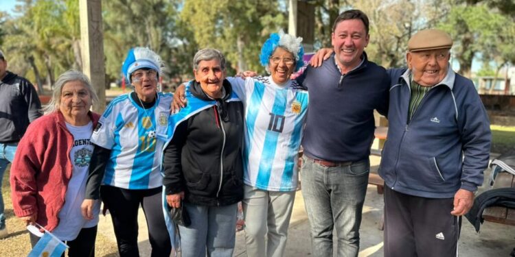 Colonia para Adultos Mayores: encuentro departamental en San Jorge con participación de más de 60 personas