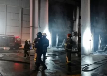 Incendio en la planta de SanCor de Sunchales: bomberos lograron controlar el fuego