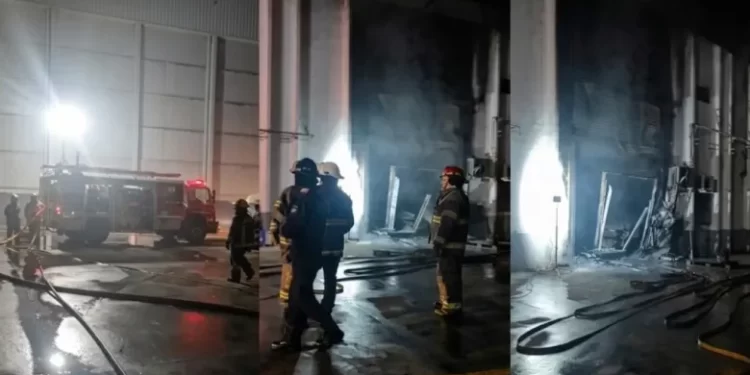 Incendio en la planta de SanCor de Sunchales: bomberos lograron controlar el fuego