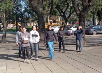 Exitosa colecta anual de cáritas en Carlos Pellegrini
