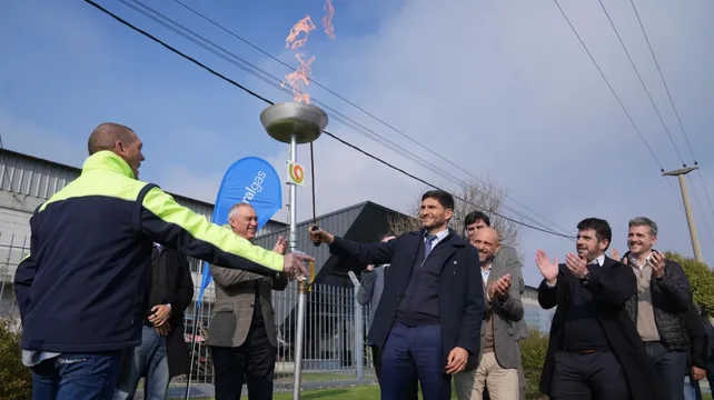 Inauguraron la ampliación del Gasoducto Regional Sur