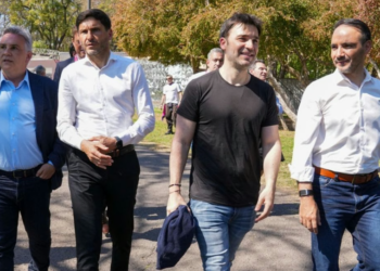 Pullaro recorrió con otros gobernadores las instalaciones de los Juegos Suramericanos en Rosario