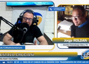 Jorge Roldán en LT23: literatura, teatro y el desafío de escribir desde Santa Fe