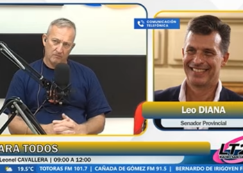 Leo Diana pidió priorizar la repavimentación de la Ruta 65 entre Díaz y Monje en el Presupuesto 2027