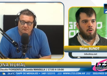 Brian Sundt presentó Infoclima.net, una plataforma que combina meteorología, tecnología e inteligencia artificial